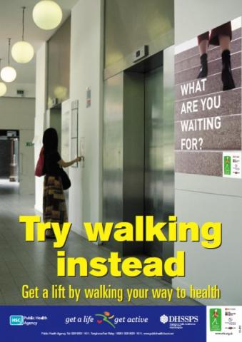 Try walking instead Try walking instead