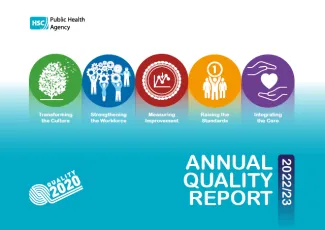 Quality report cover 2022 to 2023