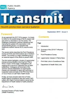 Transmit, Health Protection Service bulletin