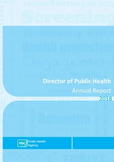 Cover of Director of Public Health Annual Report 2018