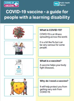 EAsy read COVID-19 vaccine leaflet cover