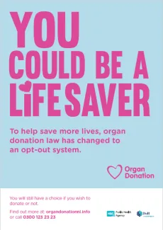 Organ Donation Poster
