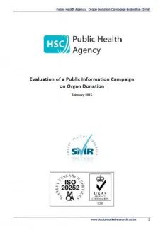Evaluation of a Public Information Campaign on Organ Donation