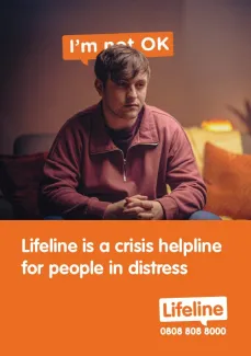 Cover of Lifeline public information leaflet