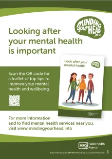 Image of Looking after your mental health poster