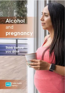 Cover of the leaflet Alcohol and pregnancy