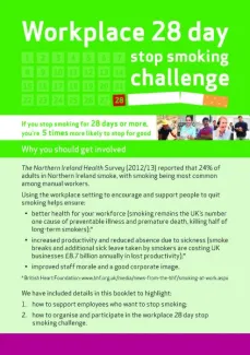 Workplace 28 day stop smoking challenge
