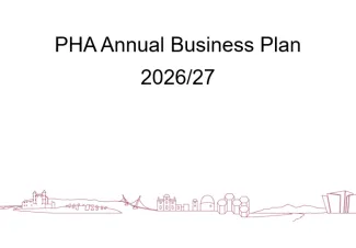 title page pha annual business plan