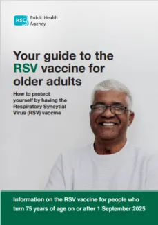 cover image of leaflet on RSV vaccine for older people