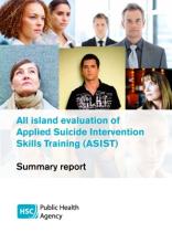 All island evaluation of Applied Suicide Intervention Skills Training (ASIST): Summary report