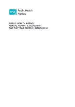 PHA Annual report and accounts 2015-2016