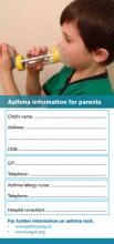 Asthma information for parents