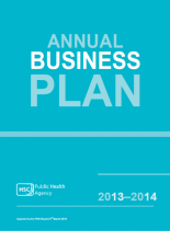 Public Health Agency Business plan 2013-2014