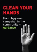 Clean your hands: hand hygiene in the community - guidance