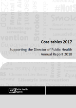 Core tables report cover