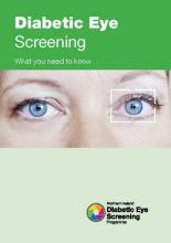 Diabetic eye screening programme (6 leaflets and 2 flyers)