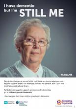 Dementia campaign posters