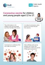 easy read vaccine info cover image
