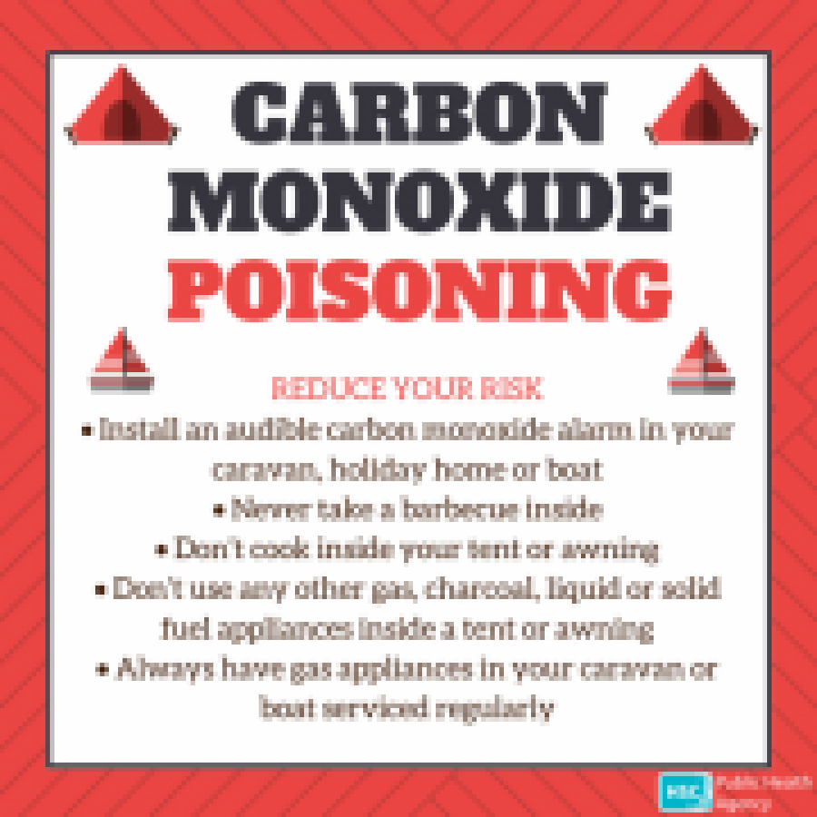 Beware risk of carbon monoxide poisoning this summer