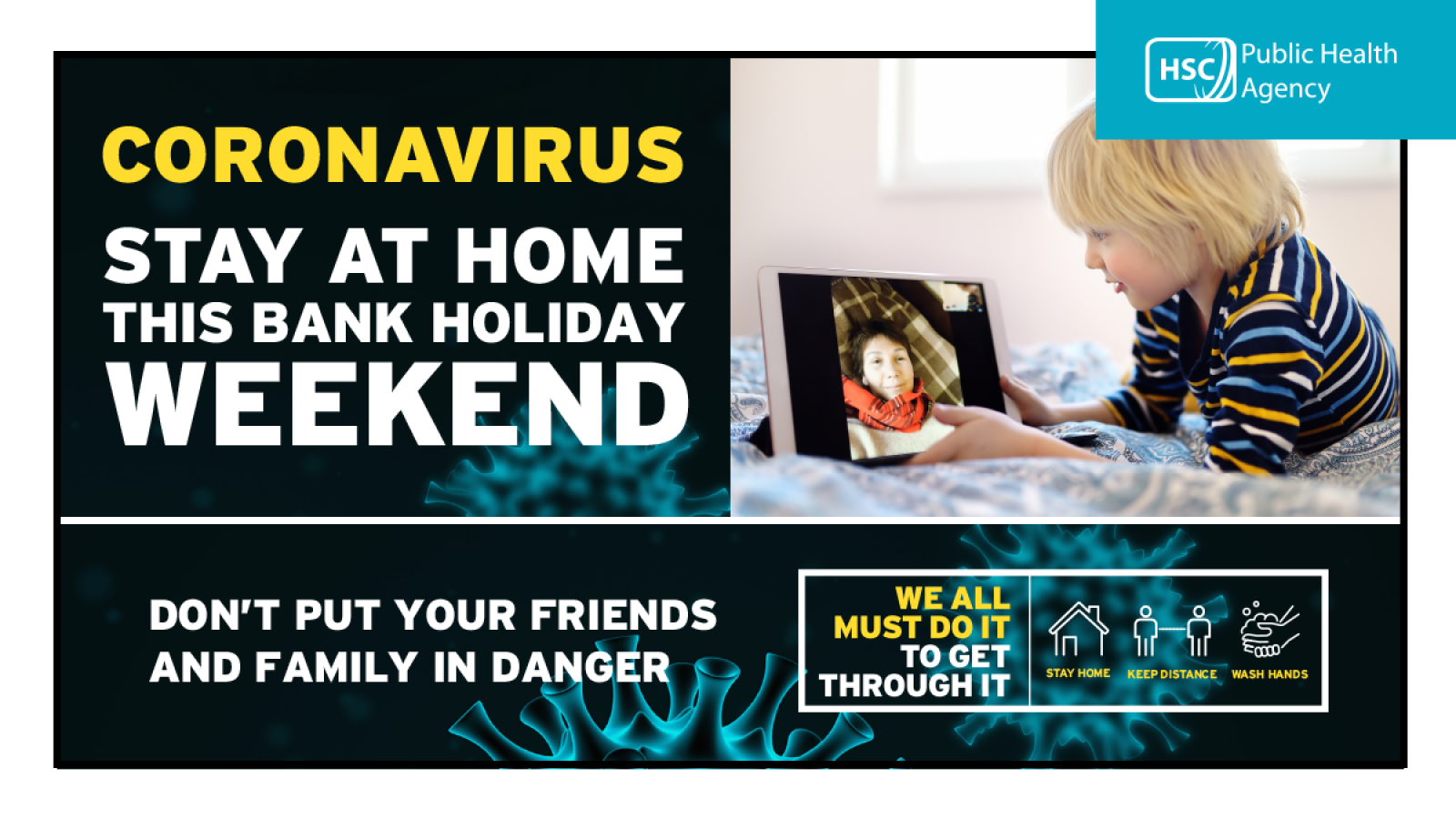 Stay at home this Easter