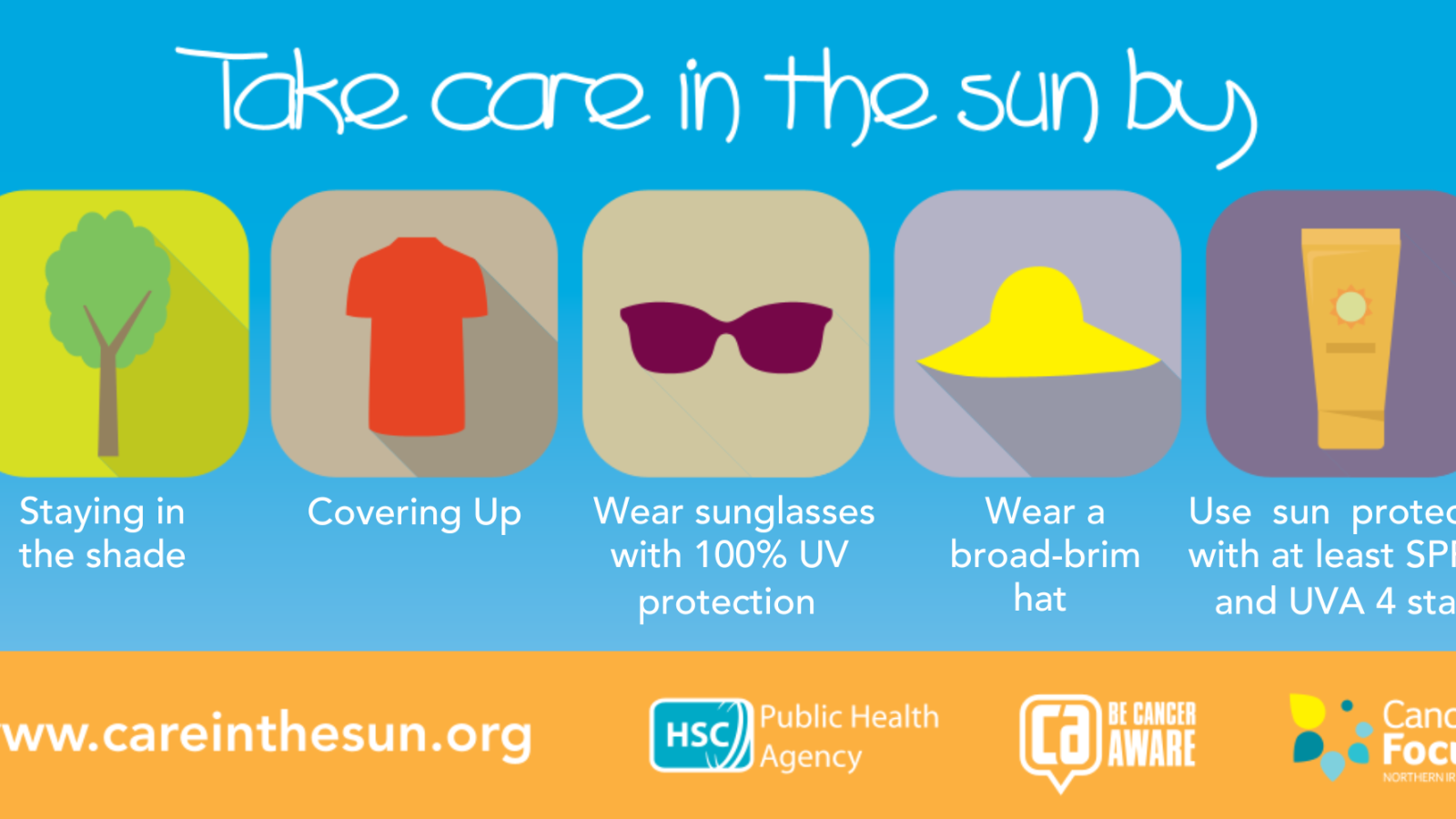 care in the sun infographic