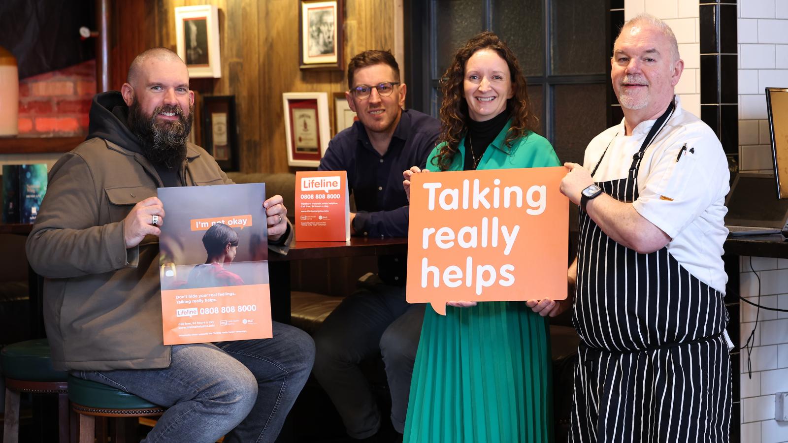 Talking really helps 