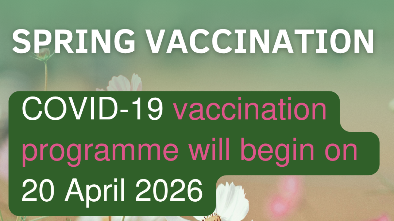 Spring vaccine
