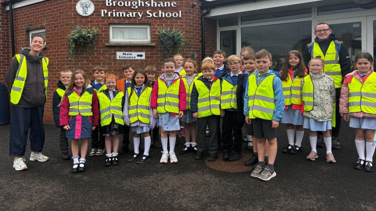 P3 Pupils at Broughshane PS 
