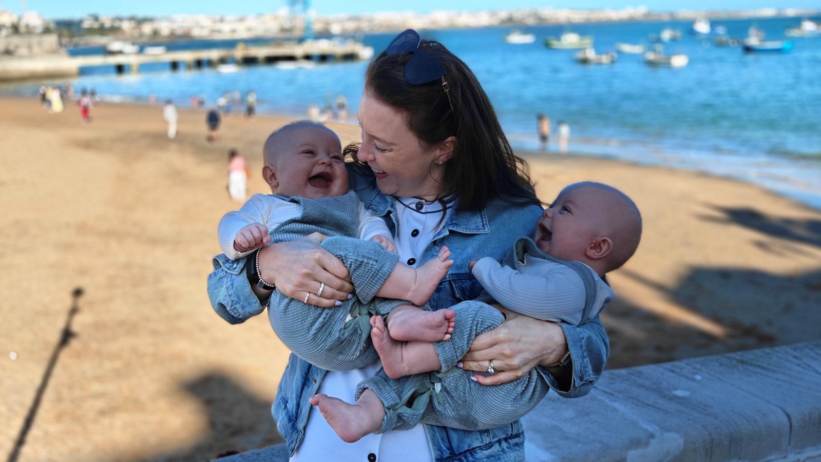 Marianne and twin boys