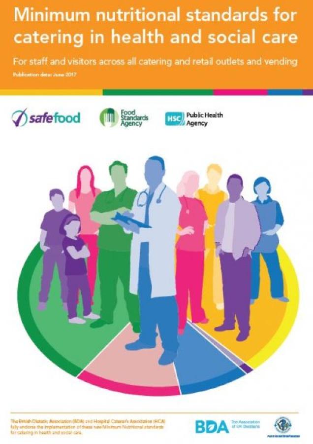 New standards for food served to staff and visitors in health and social care