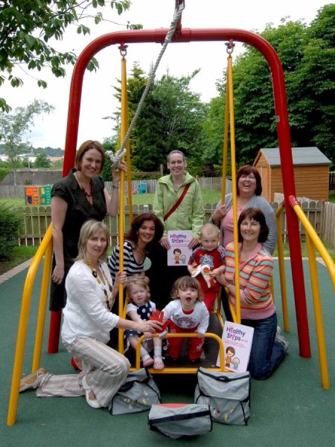 Happy Hands training promotes toddler active lifestyles 