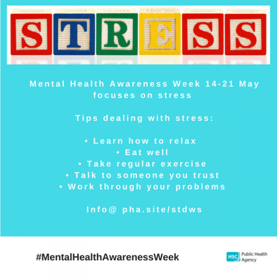 Spotlight on stress for Mental Health Awareness Week 