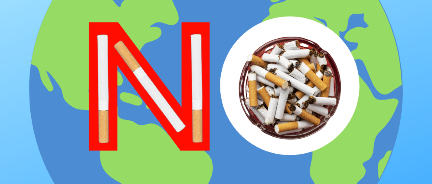 world no tobacco day graphic
