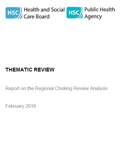 Report on the Regional Choking Review Analysis - thematic review